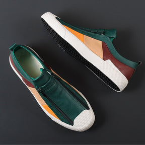 Matisseo Genuine Leather Sneakers - Hayes Carter