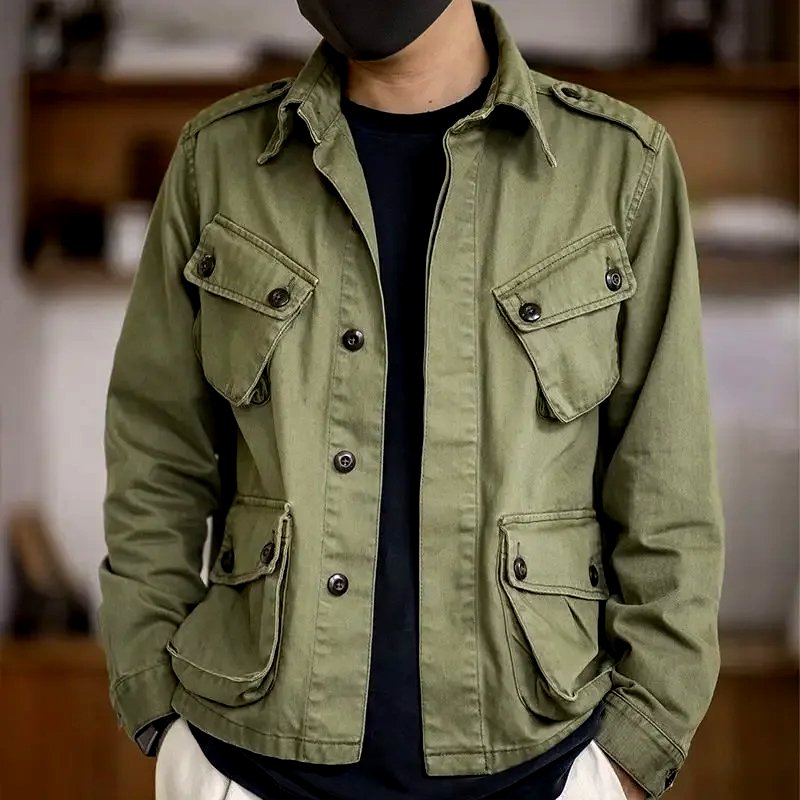 The Ecke Military Tactical Jacket - Hayes Carter